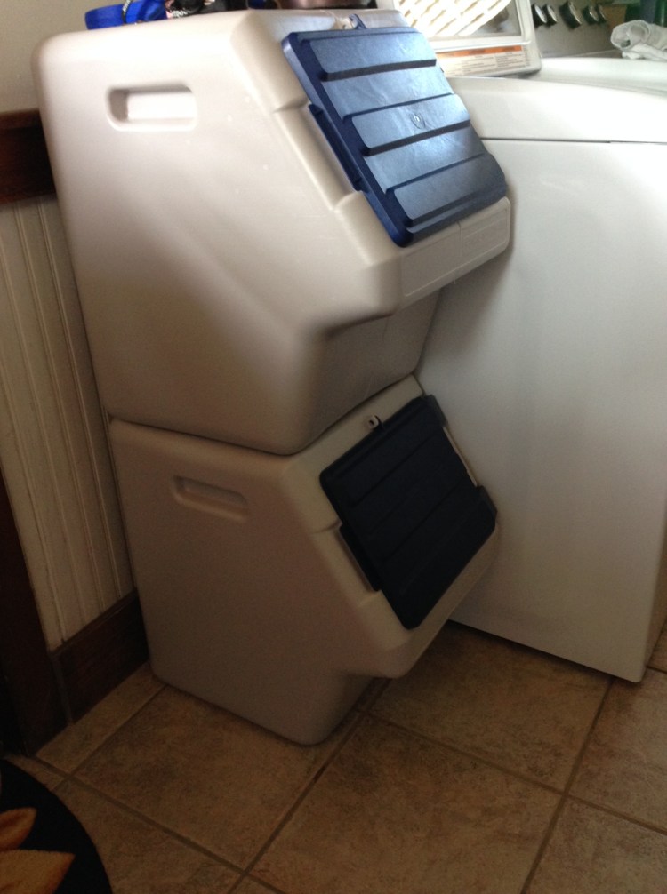 Dog Food Container Plain