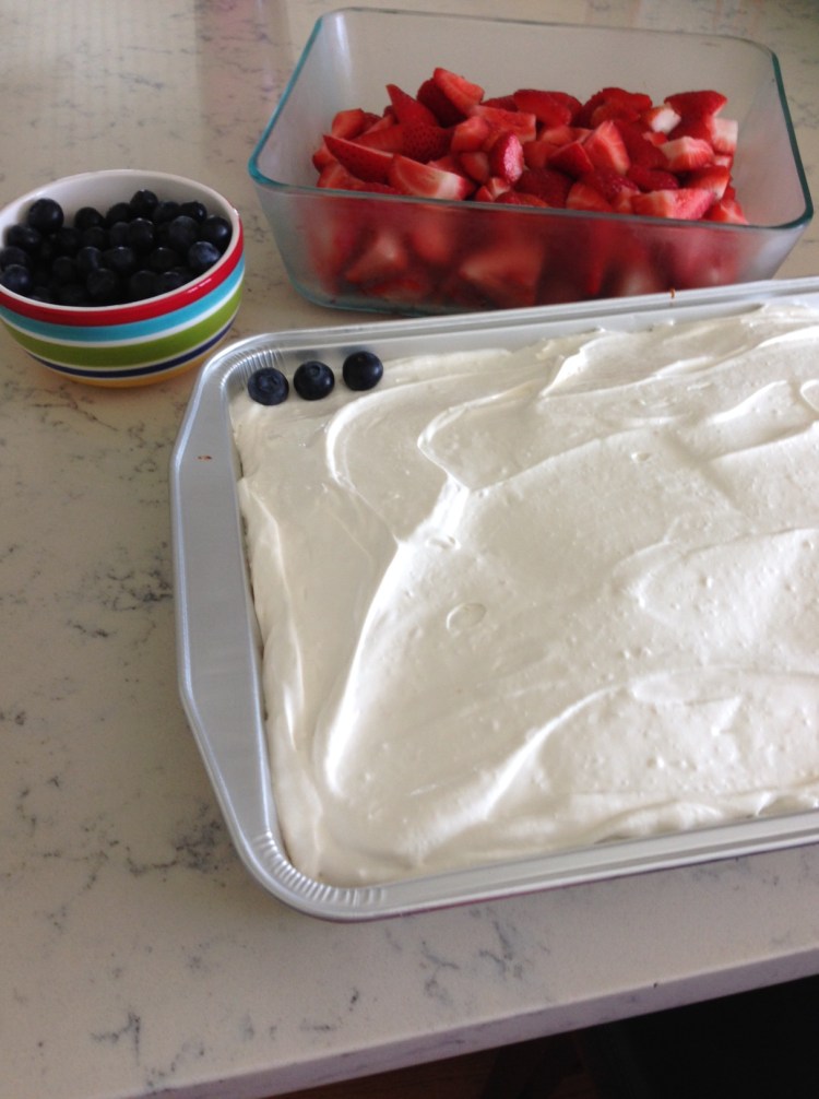 Freedom Poke Cake - Grand Isle 2016