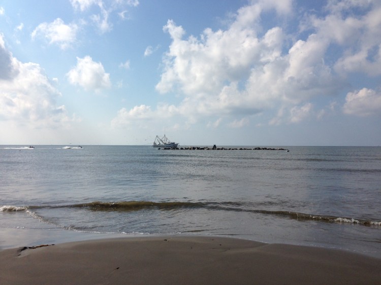 Shrimp Boat View - Grand Isle 2016