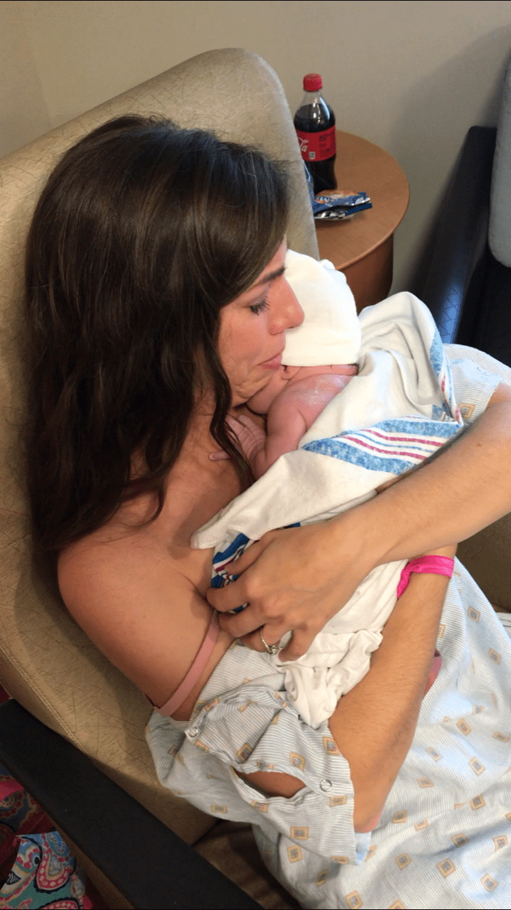 Catherine & Lucy (skin to skin)