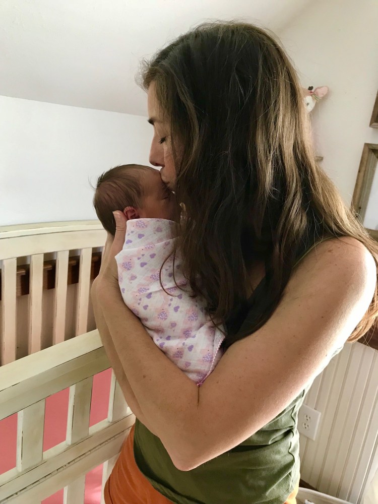 Lucy and Catherine in nursery